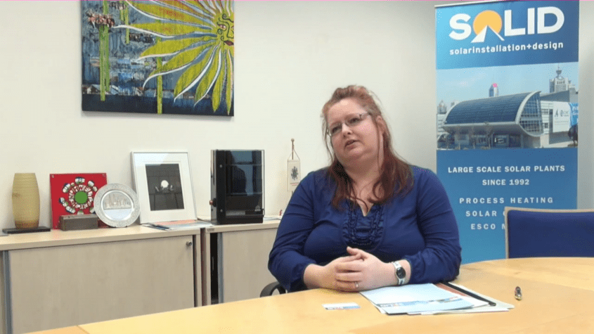 Berufsinfo-Video - FEMtech-Expertin Sabine Putz - Expertin für große Solaranlagen