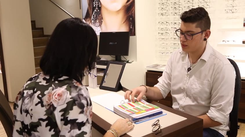 Berufsinfo-Video - berufsreise.at präsentiert: Lehrlingsportrait Augenoptik