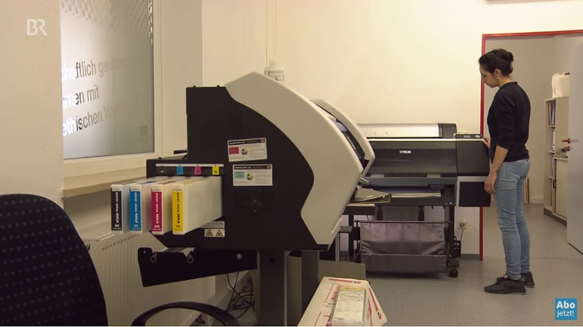 Berufsinfo-Video - * Bayerischer Rundfunk: Ich mach's! Siebdrucker*in