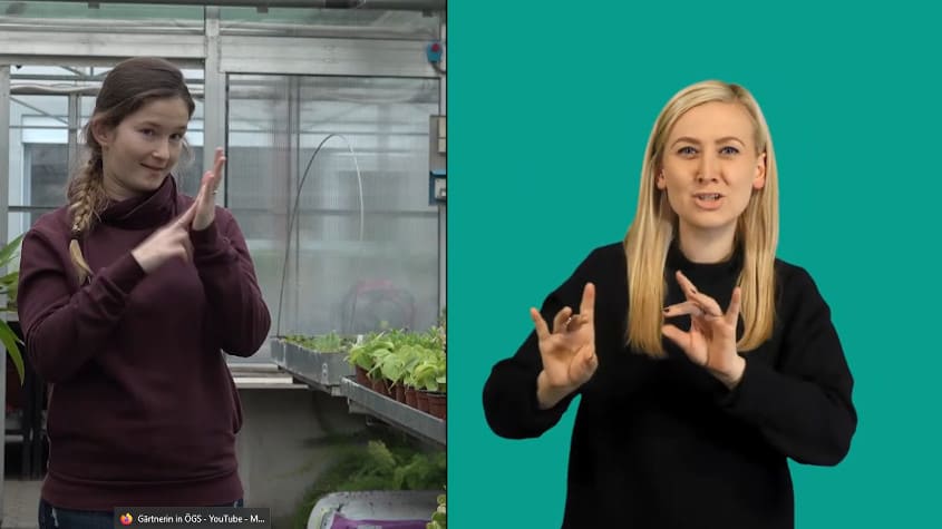 Berufsinfo-Video - Career Paths Inclusive - Gärtner*in in ÖGS